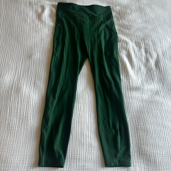 Green Lululemon Leggings - Picture 1 of 3